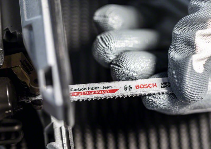 BOSCH EXPERT ‘Carbon Fiber Clean’ T 108 BHM Stichsägeblatt, 3 Stück. Für Stichsägen BOSCH EXPERT ‘Carbon Fiber Clean’ T 108 BHM Stichsägeblatt, 3 Stück. Für Stichsägen
