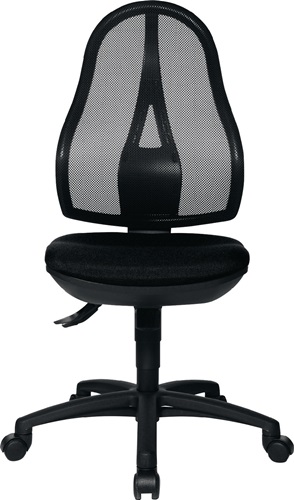 TOPSTAR Bürodrehstuhl Punktsynchr.-T.schwarz 430-510mm