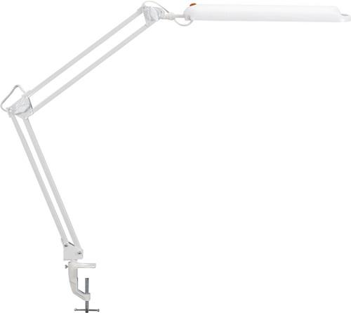 Nordwest Schreibtischleuchte Metall/Ku.weiß H.max.380mm m.Tischklemme m.LED