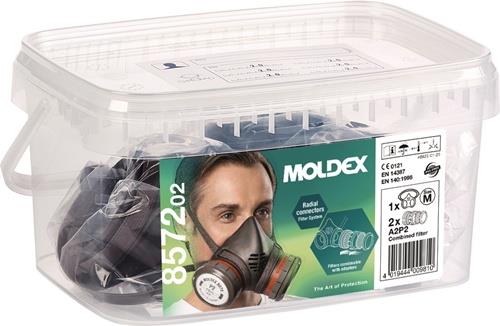 MOLDEX Atemschutzbox 857202 A2P2 R D – Ser.8000 1x800201,2x807001,2x850001,2x809001