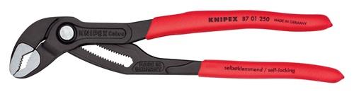 KNIPEX Wasserpumpenzange Cobra® L.250mm Spann-W.46mm pol.Ku.-Überzug KNIPEX KNIPEX Wasserpumpenzange Cobra® L.250mm Spann-W.46mm pol.Ku.-Überzug KNIPEX