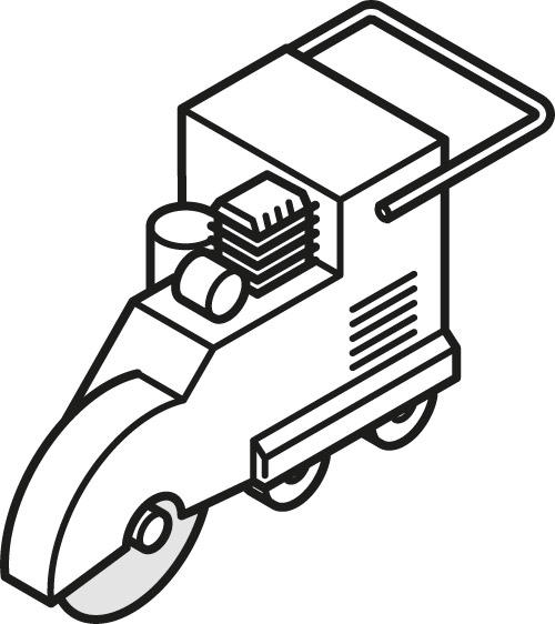 KLINGSPOR Diamanttrennscheibe DT 602 A Supra, 300 x 20