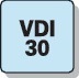PROMAT Radialwerkzeughalter B2 DIN 69880 VDI30 li.PROMAT