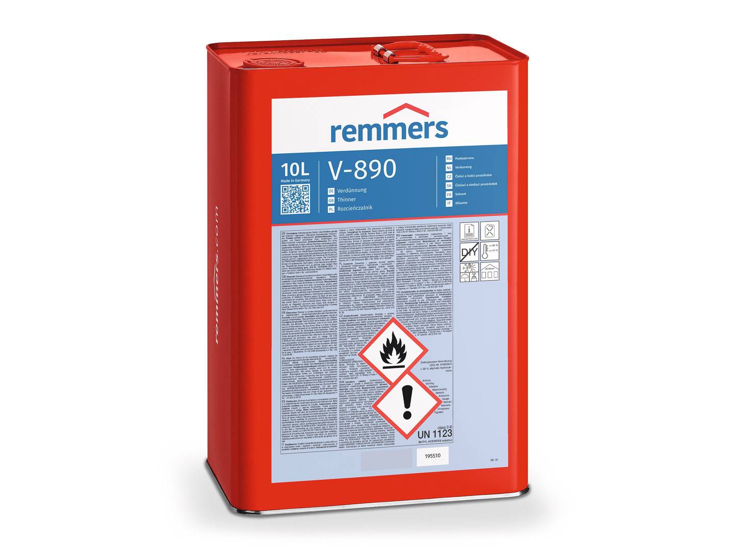 REMMERS V-890-Verdünnung 10 l
