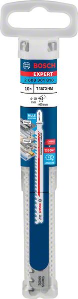 BOSCH EXPERT 'Multi Material' T 367 XHM Stichsägeblatt, 10 Stück