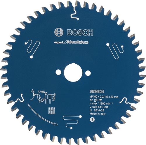 BOSCH Kreissägeblatt AD 254mm Z.80 HLTCG Schnitt-B.2,8mm BOSCH