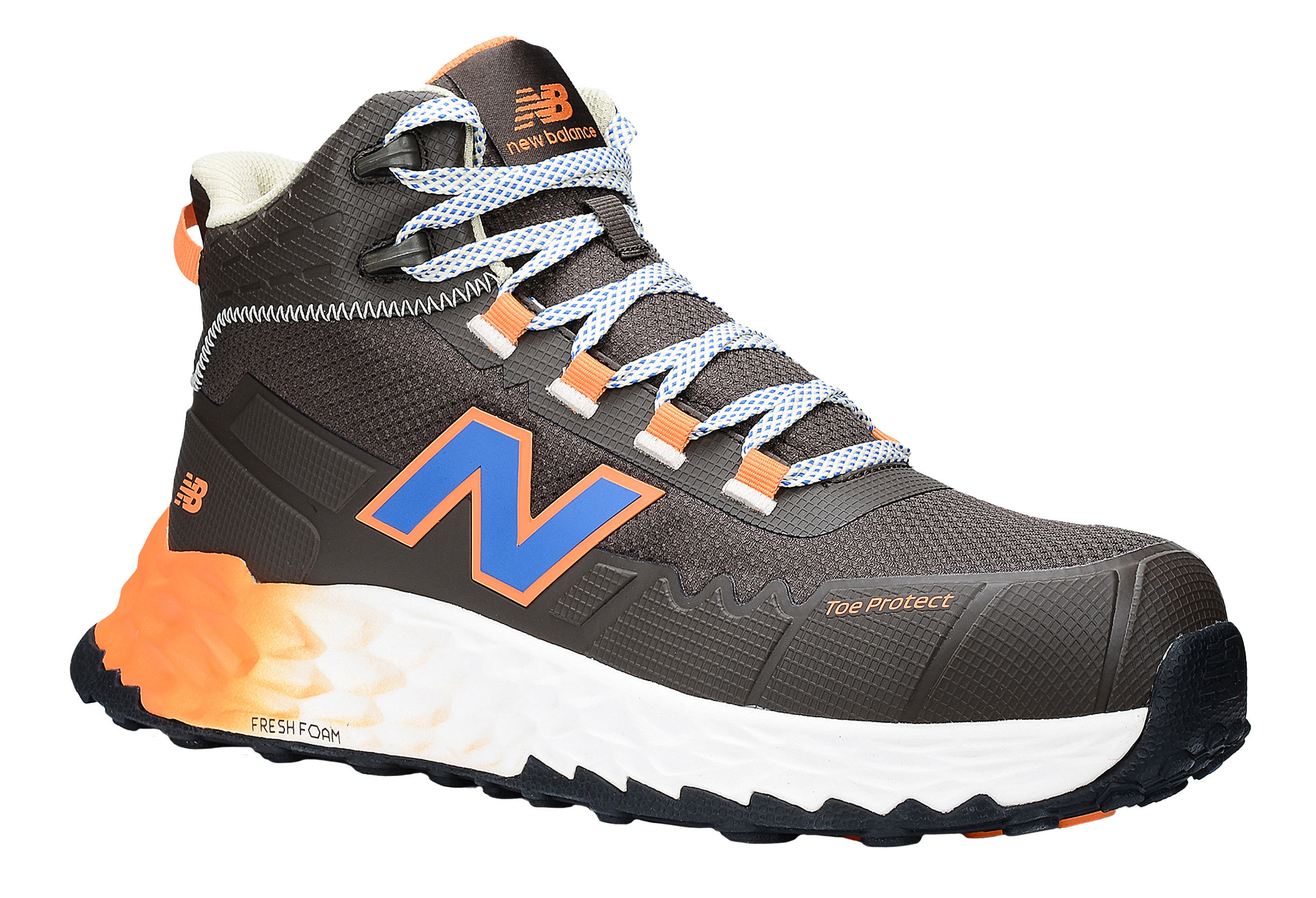New Balance Cremorne Mid, Sicherheitsstiefel, Weite 2E Gr. 42,5, choc/orange