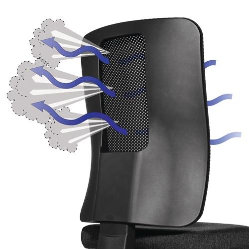 TOPSTAR Bürodrehstuhl m.Synchr.-Techn.schwarz/blau 450-550mm Trgf.110kg TOPSTAR