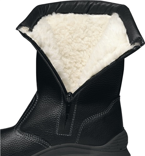 U-POWER Sicherheitswinterstiefel Siberian Gr.46 schwarz Leder S3 SRC CI EN20345 U.POWER