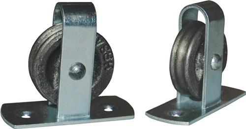 HBS-BETZ Stehrolle 496 Nut 6mm Grauguss m.Längsplatte u.gedrehter Nut BETZ