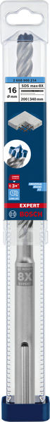 BOSCH EXPERT SDS max-8X Hammerbohrer, 16 x 200 x 340 mm. Für Bohrhämmer