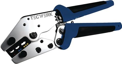 TECWERK Crimpzange L.235mm 0,5-6 (AWG 20...10)mm² TECWERK