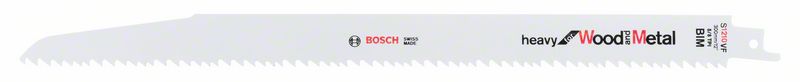 BOSCH Säbelsägeblatt S 1210 VF, Heavy for Wood and Metal, 5er-Pack