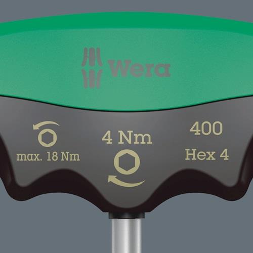 WERA Drehmomentschraubendreher 400 TX TX 20 4 Nm fest eingest.WERA WERA Drehmomentschraubendreher 400 TX TX 20 4 Nm fest eingest.WERA