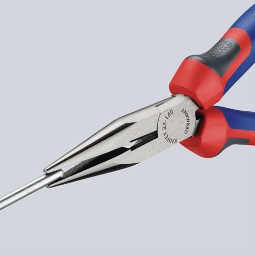 KNIPEX Flachrundzange L.160mm flach/rund ger.pol.Comfort-Griff KNIPEX KNIPEX Flachrundzange L.160mm flach/rund ger.pol.Comfort-Griff KNIPEX