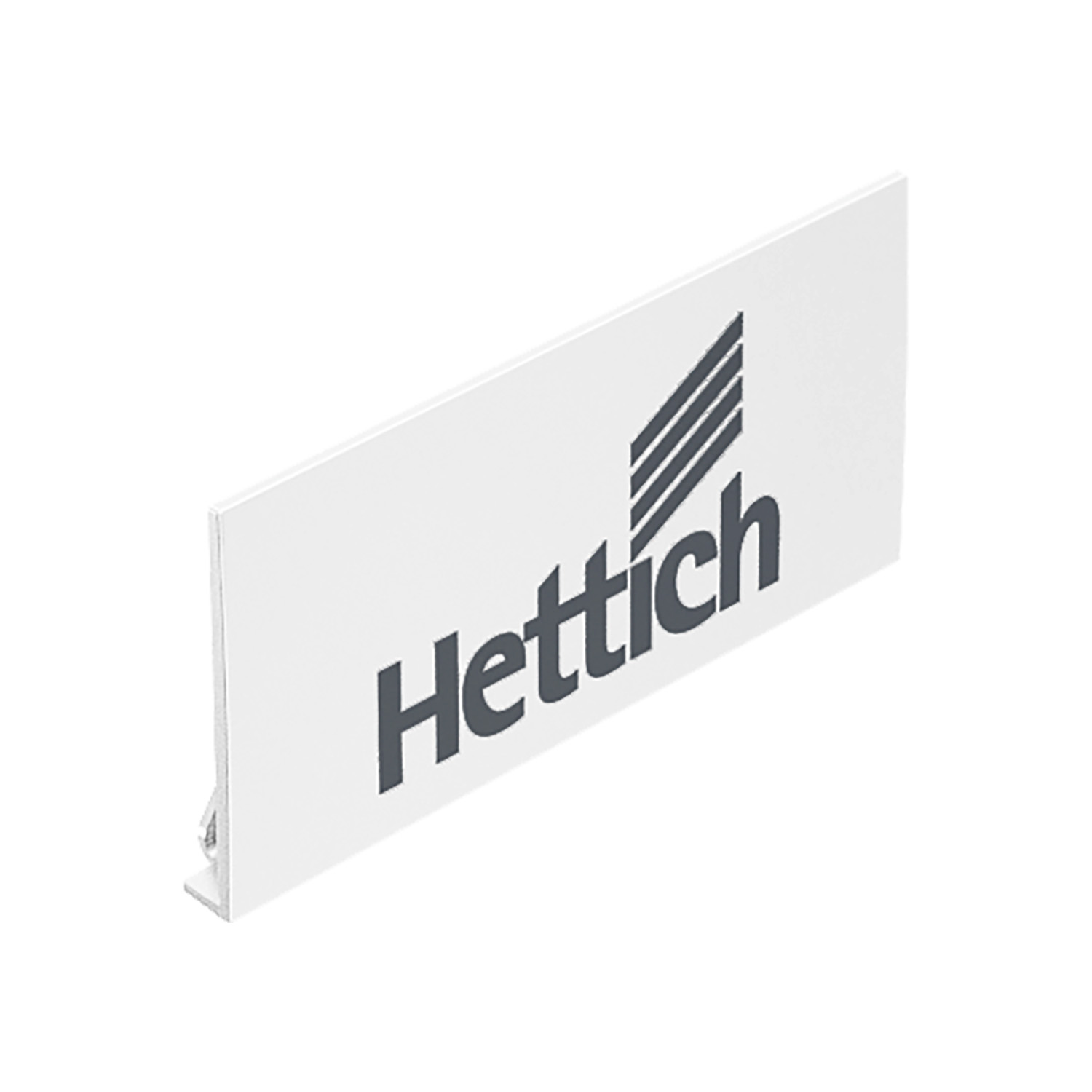 HETTICH AvanTech YOU Brandingclip, weiß mit Hettich Logo, 9257704