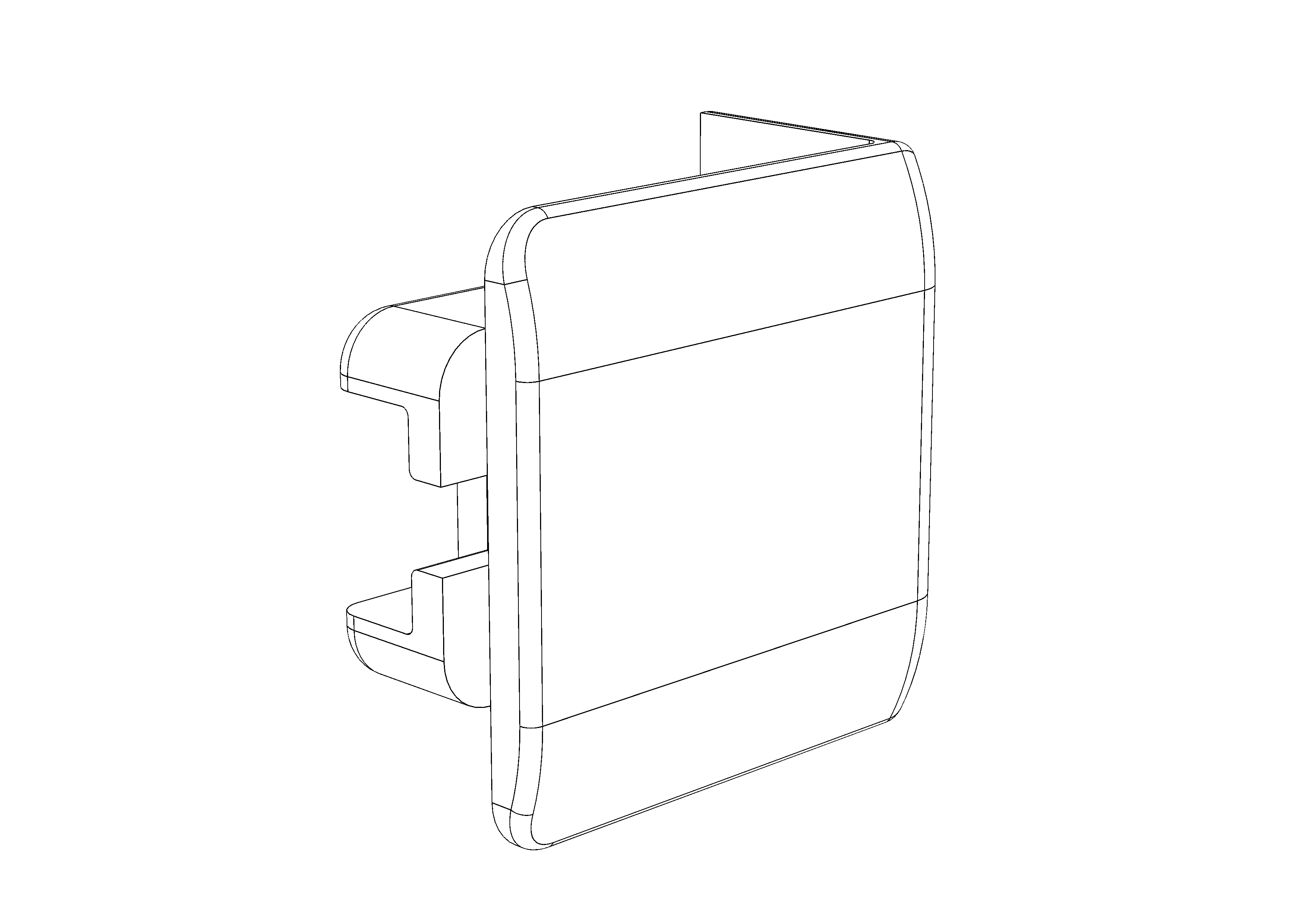 WINKHAUS Auflauf für Sicherheitsschließblech AL K.SBS.W,