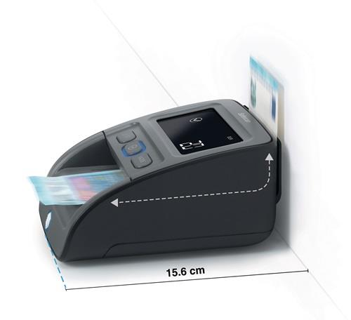 Geldscheinprüfer 155-SG2 geeignet f.EUR,CHF,GBP,SEK,NOK,DKK Netzt.u.QIG SAFESCAN