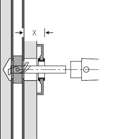 FSB Stabil-Wechselstift 05 0115, verzinkt 100 mm 8 mm