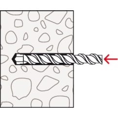 FISCHER Kabelbinderdübel FCTP