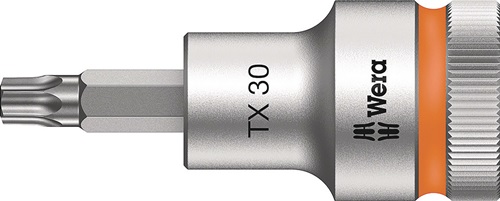 WERA Steckschlüsseleinsatz 8767 C HF TORX® 1/2 Zoll T30 L.60mm WERA WERA Steckschlüsseleinsatz 8767 C HF TORX® 1/2 Zoll T30 L.60mm WERA
