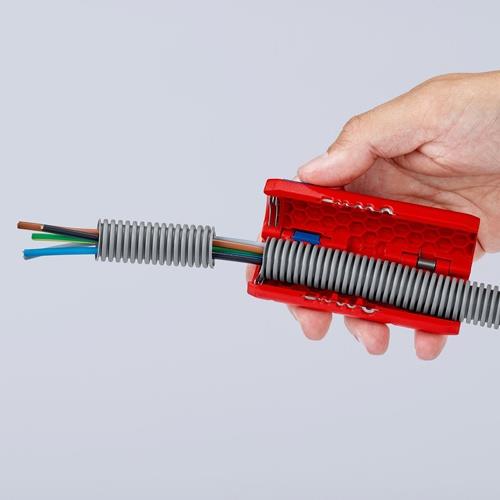 KNIPEX Abmantelungswerkzeug TwistCut Gesamt-L.100mm Arbeitsber.0,2-4 (Litze)mm² KNIPEX KNIPEX Abmantelungswerkzeug TwistCut Gesamt-L.100mm Arbeitsber.0,2-4 (Litze)mm² KNIPEX