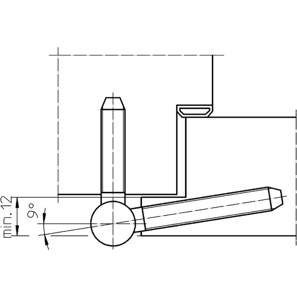 SIMONSWERK Einbohrband BAKA® A 1-15