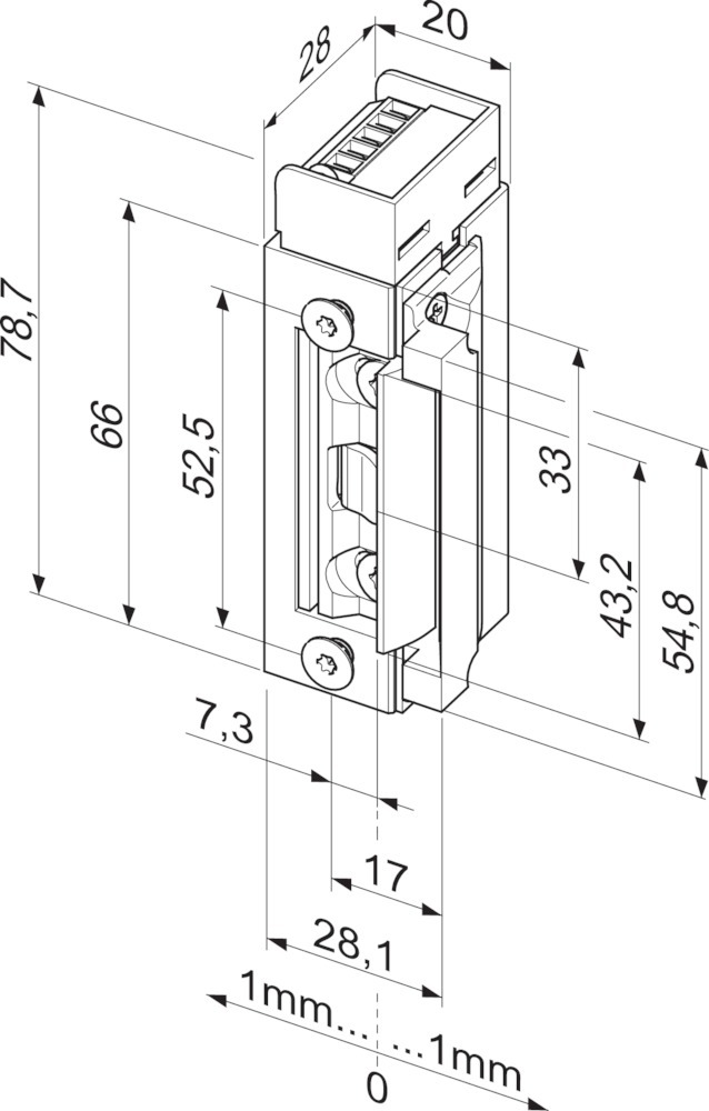 effeff FH-Türöffner 143.20