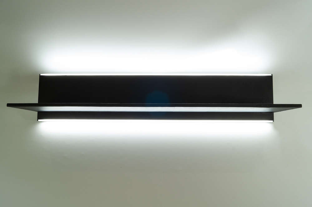 L&S LED Wandboard Emotion, 900mm, 12V DC, 21W, schwarz