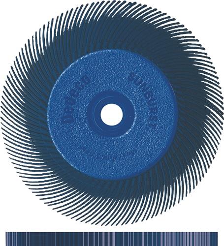 TYROLIT Radialbürste Sunburst Ø152xB152x25,4mm 400 Form DISC RA Alox/Korund TYROLIT
