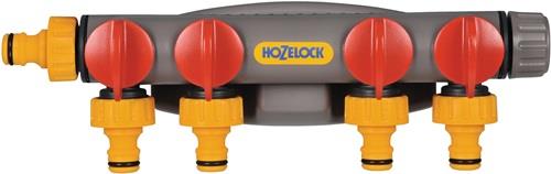 HOZELOCK 4-Wege-Hahnstück PVC HOZELOCK