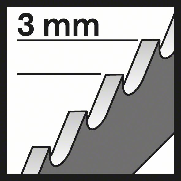 BOSCH Stichsägeblatt T 127 D Special for Alu, 100er-Pack