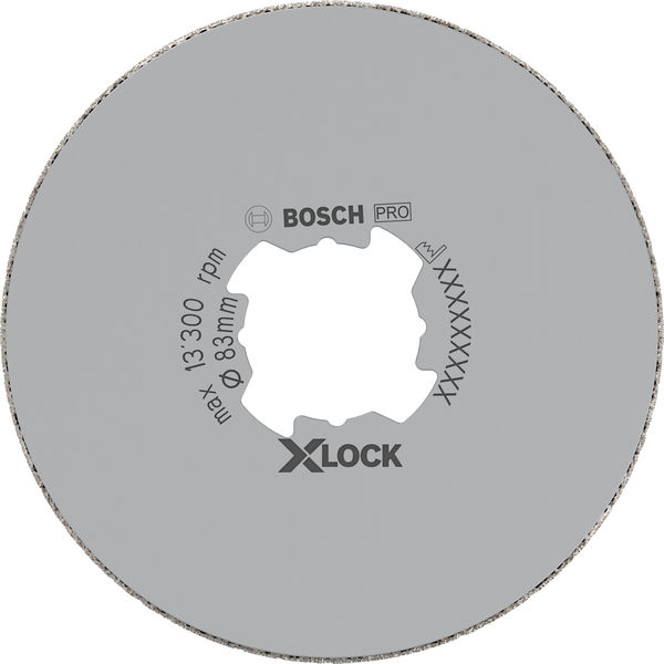 BOSCH Diamanttrockenbohrer X-LOCK Best for Ceramic Dry Speed, 83 x 35 mm