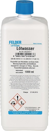 FELDER Lötwasser 500 ml FELDER
