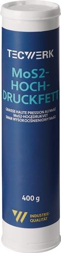 TECWERK MoS² Hochdruckfett schwarzgrau 400g Kartusche TECWERK