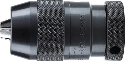 RÖHM Schnellspannbohrfutter Supra S Spann-D.1,0-13mm 3/8Zoll-24mm f.Re.-Lauf RÖHM