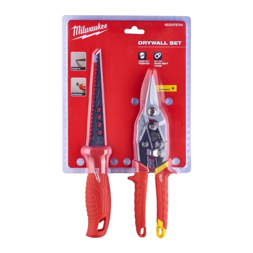 MILWAUKEE 2-teilig Trockenbau Handwerkzeug-Set