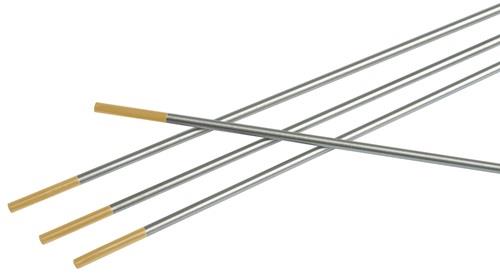 GCE Wolframelektrode WL 15 D.2,4mm L.175mm gold Litty