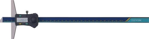 Tiefenmessschieber DIN 862 digital gerade Messschiene TECWERK