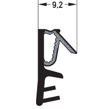 DEVENTER Flügelfalzdichtung SP 7612, 19628