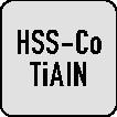 Kegelsenker DIN 335 C 90 ° HSS-Co TiAlN Z.3 TECWERK