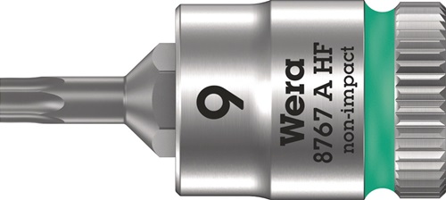 WERA Steckschlüsseleinsatz 8767 A HF TORX® 1/4 Zoll T9 L.28mm WERA WERA Steckschlüsseleinsatz 8767 A HF TORX® 1/4 Zoll T9 L.28mm WERA