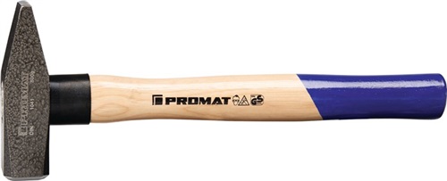 PROMAT Schlosserhammer 1500g Stiel-L.380mm Hickory m.Nylonschutzhülse PROMAT