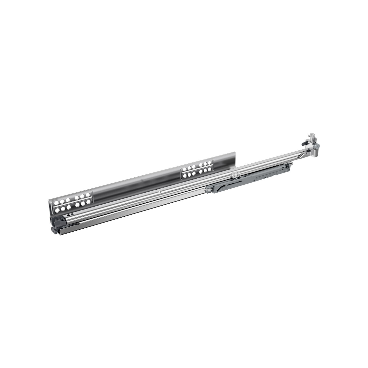 HETTICH Vollauszug Quadro V6 5D M (30 kg) mit Push to open, 250 mm, links