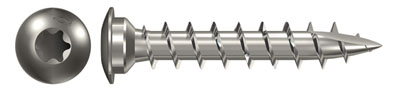 FISCHER Pfostenschraube 7,0x40  LZ TX VG A2 50