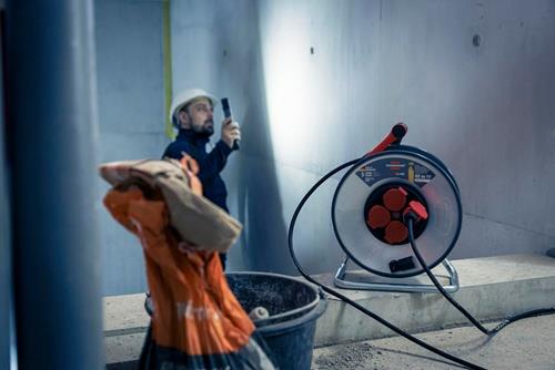 BRENNENSTUHL Kabeltrommel SC 4100 40m H07RN-F 3x1,5mm² 290mm 4 Stahlbl.isol.IP44 BRENNENSTUHL