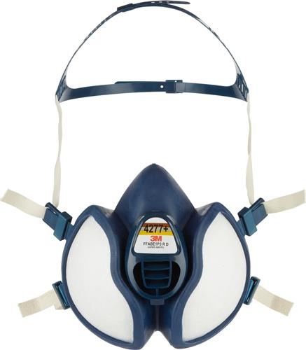 3M Atemschutzhalbmaske 4000+ EN 405:2001+A1:2009 FFABE1P3 R D Einheitsgröße 3M
