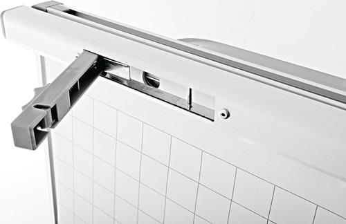 MAGNETOPLAN Flipchart Schreibfläche B680xH1045mm weiß höhenv.b.1,85m MAGNETOPLAN