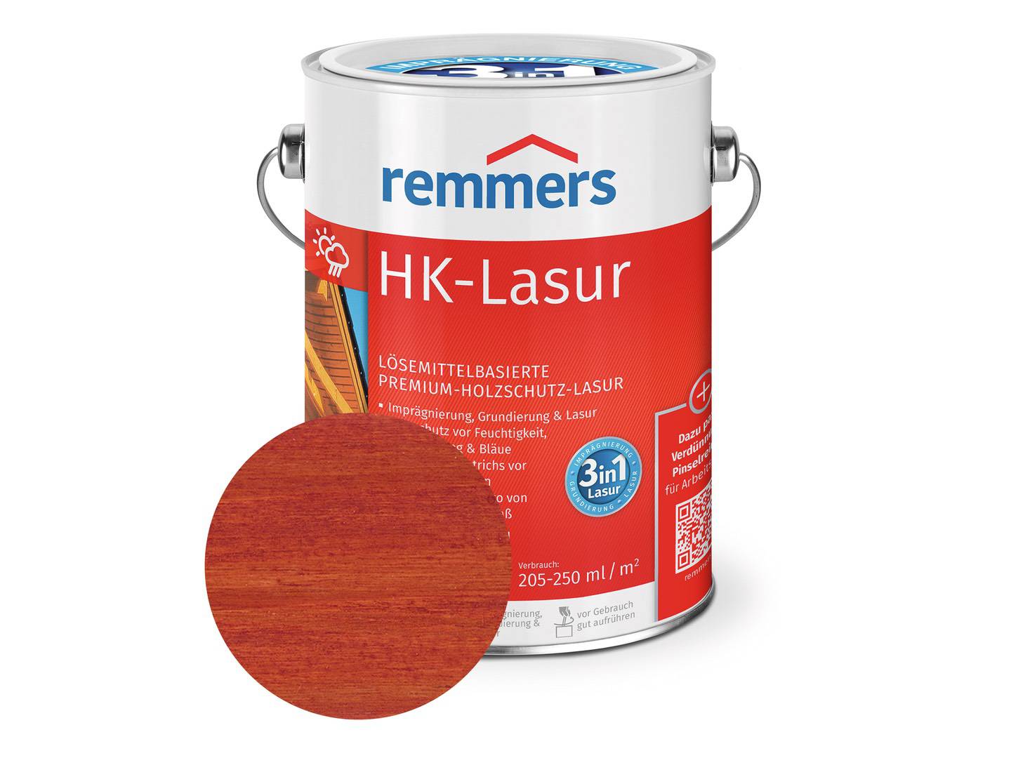REMMERS HK-Lasur mahagoni (RC-565) 2,5 l