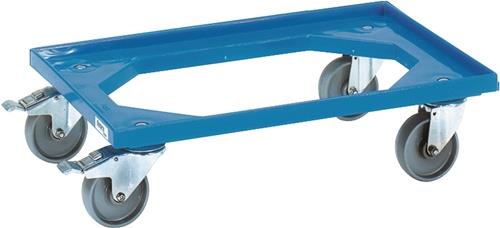 FETRA Kistenroller Trgf.250kg PA-Bereifung L605xB405mm ABS-Ku.blau FETRA